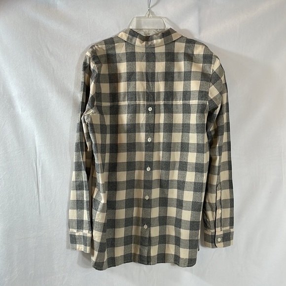 Madewell top Size S Longsleeve Button Down EUC Flannel Buffalo Check - Picture 4 of 14